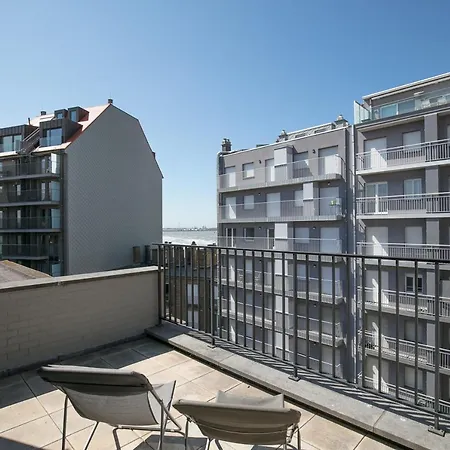 Lägenhet Knokkeappart Penthouse 2-3 Pers